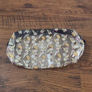 Ice Creams Patterned Purse Pouch